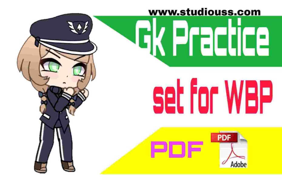 gk practice set for wbp constable